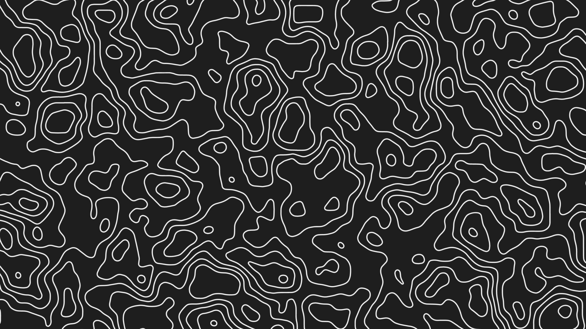 Abstract Pattern White on Black