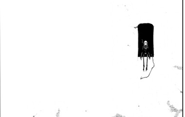 cached/dharmx_walls/abstract/a_black_and_white_drawing_of_a_woman_in_a_black_and_white_dress.jpg