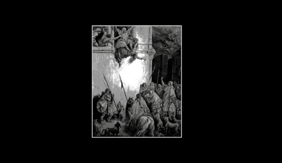 cached/dharmx_walls/abstract/a_black_and_white_image_of_a_group_of_people.png