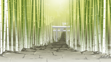 cached/dharmx_walls/anime/a_bench_in_a_bamboo_forest.png