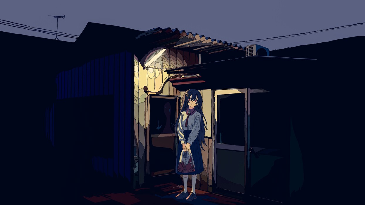 cached/dharmx_walls/anime/a_cartoon_of_a_girl_standing_in_a_doorway.jpg