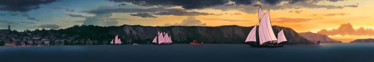 cached/dharmx_walls/anime/a_cartoon_of_a_ship_and_a_boat_in_the_water.jpg