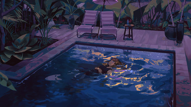 cached/dharmx_walls/anime/a_cartoon_of_a_woman_in_a_pool.jpg