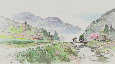cached/dharmx_walls/anime/a_drawing_of_a_horse_carriage_on_a_bridge.png