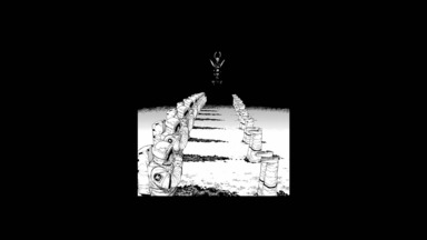 cached/dharmx_walls/centered/a_black_and_white_image_of_a_line_of_astronaut's.jpg