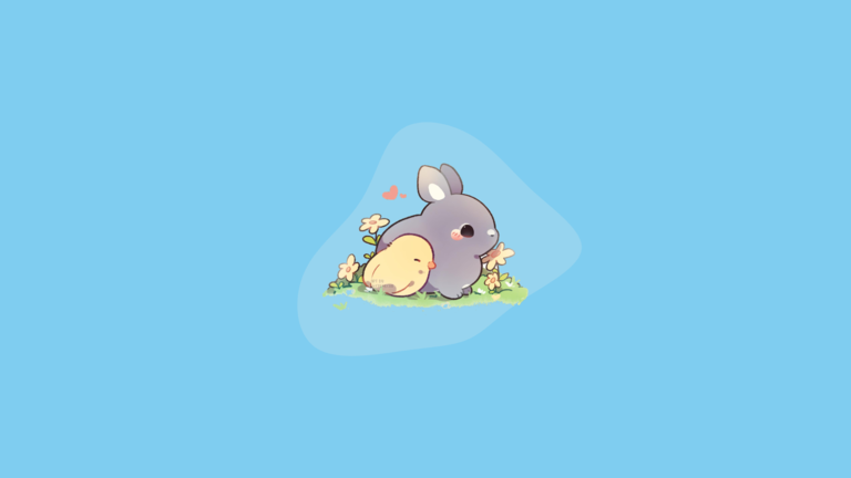 cached/dharmx_walls/chillop/a_cartoon_of_a_rabbit_and_a_baby_rabbit.png