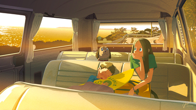 cached/dharmx_walls/m-26.jp/a_cartoon_of_a_woman_and_a_boy_sleeping_in_a_car.jpg
