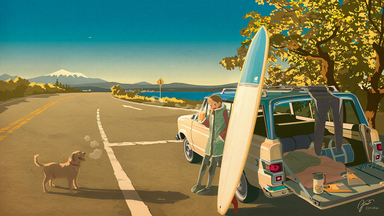 cached/dharmx_walls/m-26.jp/a_man_standing_next_to_a_car_with_a_surfboard.jpg