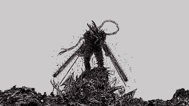 cached/dharmx_walls/manga/a_black_and_white_drawing_of_a_person_holding_a_stick.jpg