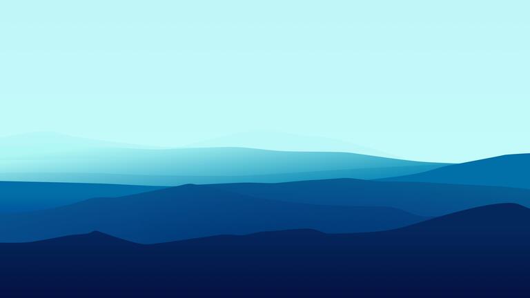 cached/dharmx_walls/minimal/a_blue_mountains_with_a_blue_sky.jpg