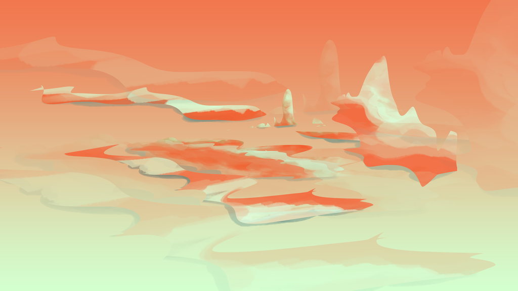 cached/dharmx_walls/minimal/a_snow_covered_land_with_orange_and_white_colors.png