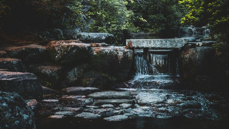 cached/dharmx_walls/nature/a_waterfall_over_rocks.jpg