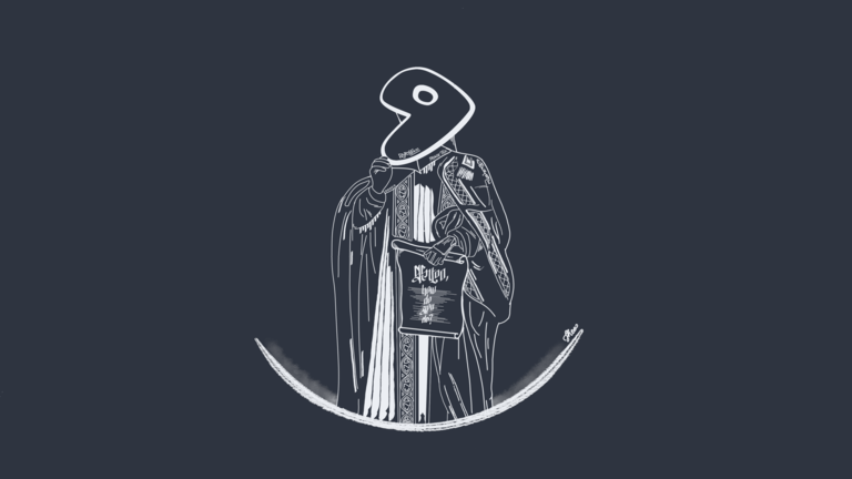 cached/dharmx_walls/nord/a_white_drawing_of_a_person_with_a_mask.png