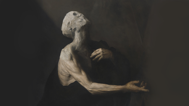 cached/dharmx_walls/painting/a_sculpture_of_a_man_with_a_face_on_his_head.png