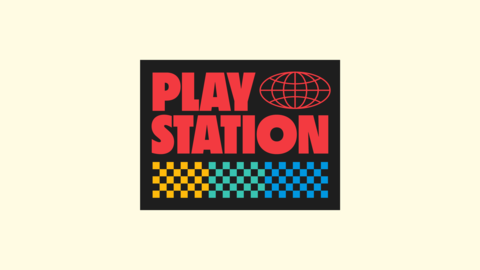 cached/dharmx_walls/retro/a_black_sign_with_red_text_and_blue_and_yellow_squares.png