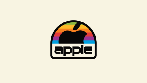 cached/dharmx_walls/retro/a_rainbow_colored_logo_with_an_apple.png