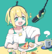 cached/dharmx_walls/tile/a_cartoon_of_a_girl_eating_food.png