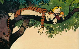 cached/dharmx_walls/unsorted/a_cartoon_of_a_boy_sleeping_on_a_tree_branch.jpg