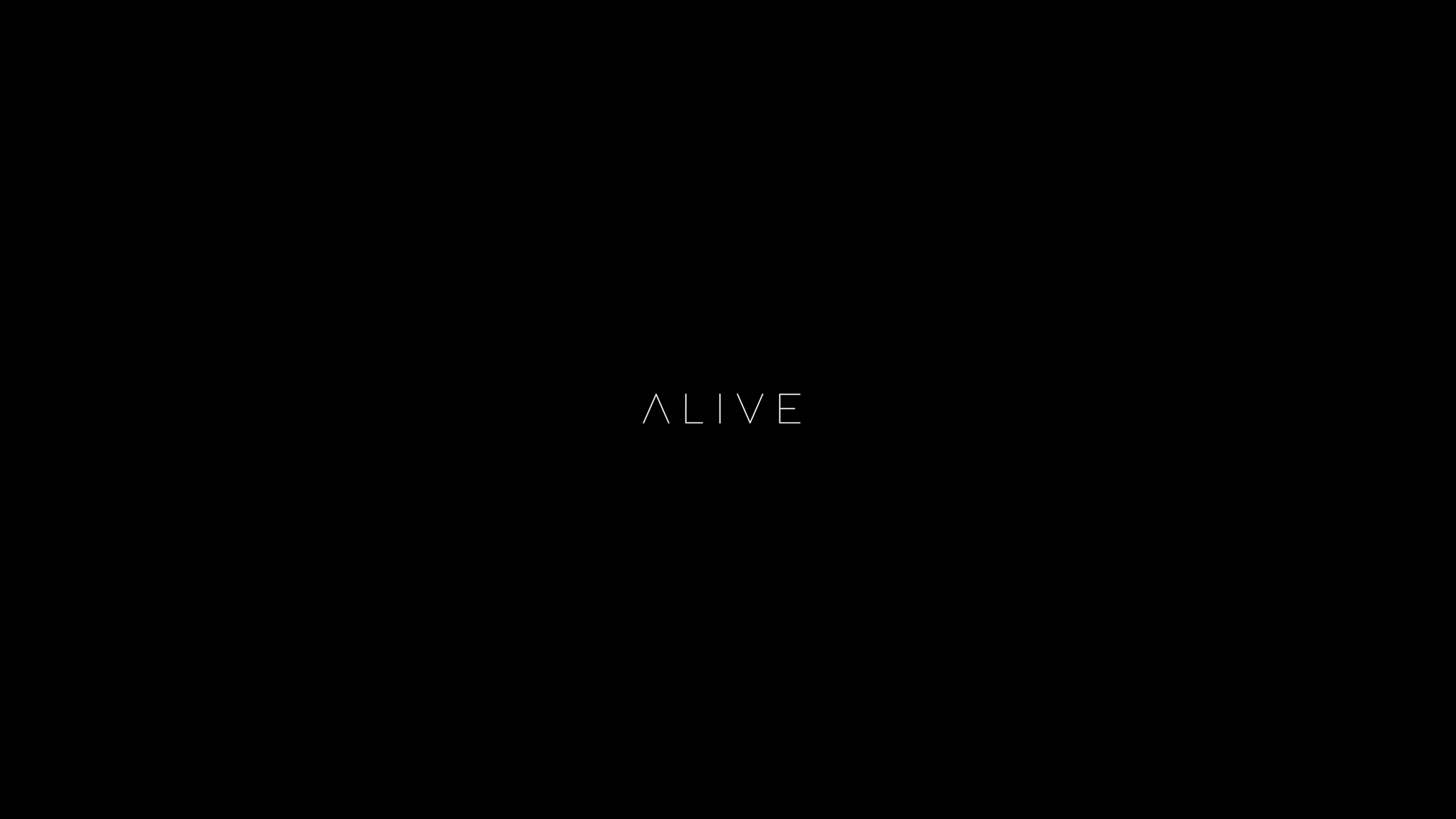 Alive Text Minimal